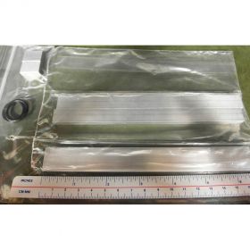 Plastic bag with various kit parts for the BBR