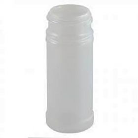 Polyethylene vial with screw cap design