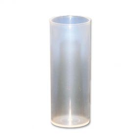 Round clear plastic tube
