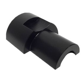 Black plastic rotor collar