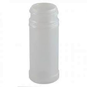 Polyethylene vial with screw cap design