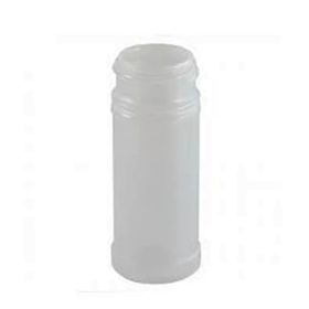 Polyethylene vial with screw cap