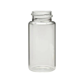 Vial, Glass, 20ml  40/case - 27x57mm Screw Thread w/o Caps